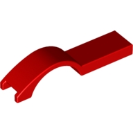 Lego auto blatníky 1x4 1/2, červená (4252586, 6094020)